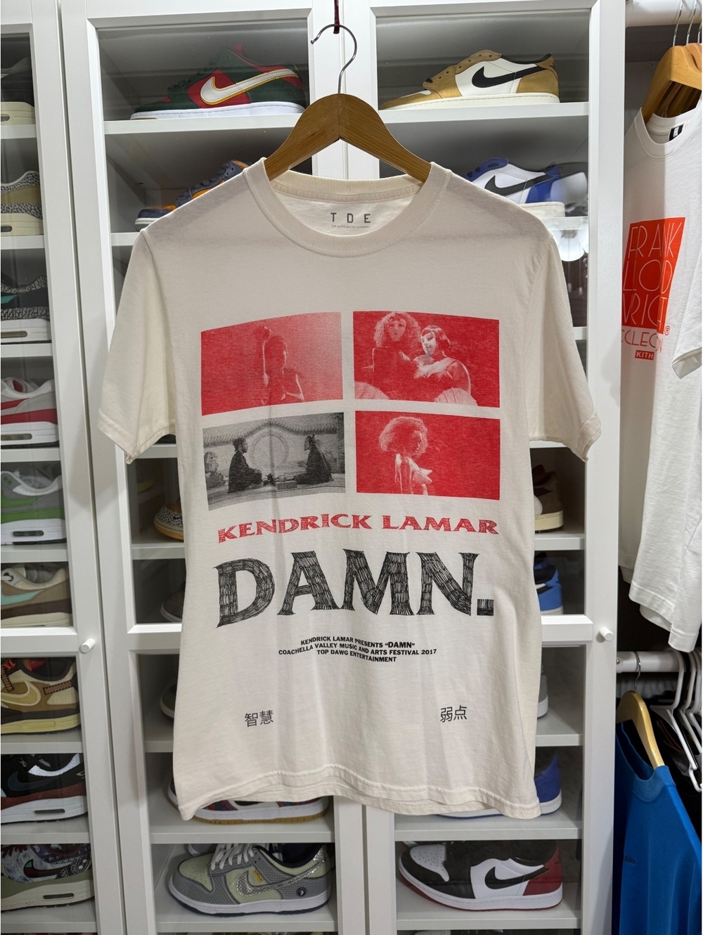 Kendrick Lamar Damn Coachella 2017 Festival Tour T-Shirt